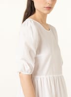 HUGO Dress KOMIRI with 3/4 sleeves, Color: WHITE (Image 1)