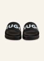 HUGO Slides MATCH IT SLID, Color: BLACK/ WHITE (Image 1)