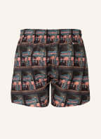 BOSS Badeshorts SPRINGFISH, Farbe: GRÜN/ LACHS/ BRAUN (Bild 1)