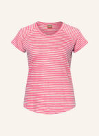 BOSS T-Shirt EDILA aus Leinen, Farbe: WEISS/ ROSA (Bild 1)