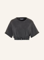 Calvin Klein Cropped-Shirt CK AUTHENTIC, Farbe: DUNKELGRAU (Bild 1)