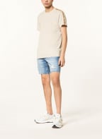 Calvin Klein Jeans T-Shirt mit Galonstreifen , Farbe: CREME (Bild 1)