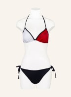 TOMMY HILFIGER Bikini-Hose, Farbe: DUNKELBLAU/ WEISS/ ROT (Bild 1)
