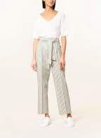 CINQUE Strickshirt CIMAY mit Leinen, Farbe: WEISS (Bild 1)