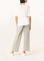 CINQUE Strickshirt CIMAY mit Leinen, Farbe: WEISS (Bild 1)
