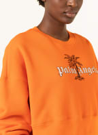 Palm Angels Cropped sweatshirt, Color: ORANGE (Image 1)