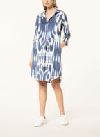 FFC Kleid mit 3/4-Arm, Farbe: BLAU/ WEISS (Bild 1)