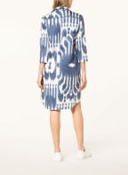 FFC Kleid mit 3/4-Arm, Farbe: BLAU/ WEISS (Bild 1)