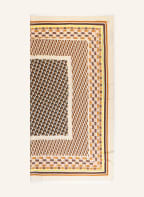 CODELLO Tuch , Farbe: CREME/ NEONBLAU/ BRAUN (Bild 1)