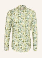 Q1 Manufaktur Hemd SANDRO Extra Slim Fit , Farbe: WEISS/ GRÜN/ OLIV (Bild 1)