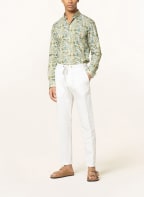 Q1 Manufaktur Hemd SANDRO Extra Slim Fit , Farbe: WEISS/ GRÜN/ OLIV (Bild 1)