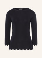 MORE & MORE Pullover mit 3/4-Arm , Farbe: DUNKELBLAU (Bild 1)