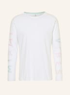 COLOURS & SONS Longsleeve MIAMI VIBES, Farbe: WEISS (Bild 1)