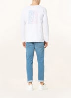 COLOURS & SONS Longsleeve MIAMI VIBES, Farbe: WEISS (Bild 1)
