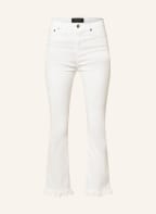 CATNOIR 7/8-Jeans mit Fransen, Farbe: 10 WEISS (Bild 1)