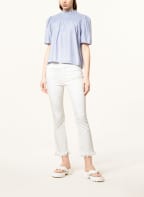 CATNOIR 7/8-Jeans mit Fransen, Farbe: 10 WEISS (Bild 1)