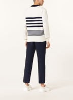 HACKETT LONDON Strick-Poloshirt , Farbe: DUNKELBLAU/ ECRU (Bild 1)