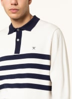 HACKETT LONDON Strick-Poloshirt , Farbe: DUNKELBLAU/ ECRU (Bild 1)