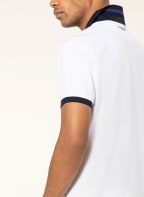 HACKETT LONDON Piqué-Poloshirt Classic Fit, Farbe: WEISS (Bild 1)