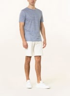 HACKETT LONDON T-Shirt aus Leinen, Farbe: HELLBLAU/ WEISS (Bild 1)