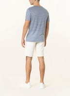 HACKETT LONDON T-Shirt aus Leinen, Farbe: HELLBLAU/ WEISS (Bild 1)