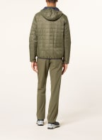 me°ru' Quilted jacket NAKNEK reversible, Color: OLIVE/ DARK BLUE (Image 1)