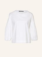 LUISA CERANO Blusenshirt im Materialmix mit 3/4-Arm, Farbe: WEISS (Bild 1)