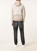 DUNO Jacke HERO MILETO ORIO im Materialmix mit abnehmbarer Kapuze, Farbe: BEIGE (Bild 1)