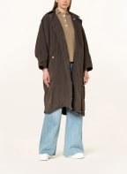 EMBASSY OF BRICKS AND LOGS Oversized trench coat VENICE, Color: KHAKI (Image 1)