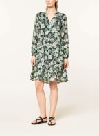 LIEBLINGSSTÜCK Kleid ELSIL, Farbe: OLIV/ HELLLILA/ DUNKELLILA (Bild 1)