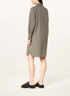 REPEAT Hemdblusenkleid, Farbe: OLIV (Bild 1)