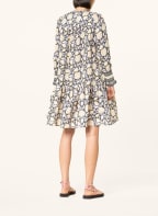 REPEAT Leinenkleid, Farbe: BLAU/ DUNKELGELB/ HELLROSA (Bild 1)