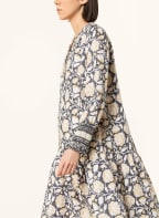 REPEAT Leinenkleid, Farbe: BLAU/ DUNKELGELB/ HELLROSA (Bild 1)