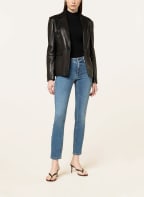 CAMBIO Skinny jeans PARIS with decorative gems, Color: 5244 mid used reserved hem (Image 1)