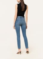 CAMBIO Skinny jeans PARIS with decorative gems, Color: 5244 mid used reserved hem (Image 1)