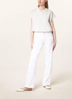 CAMBIO Flared Jeans TESS, Farbe: 5005 eco wash almost white (Bild 1)