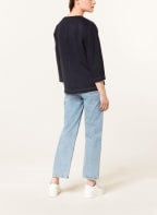 MAERZ MUENCHEN Sweatshirt mit 3/4-Arm , Farbe: DUNKELBLAU (Bild 1)