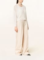 WEEKEND MaxMara Strickjacke GAVINO aus Leinen, Farbe: ECRU (Bild 1)