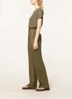 MaxMara STUDIO Wide leg pants POLIS, Color: OLIVE (Image 1)
