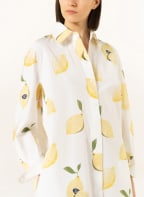 Max Mara Shirt dress OSELLA, Color: WHITE/ YELLOW (Image 1)