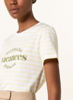 Max Mara T-shirt CAPRERA, Color: LIGHT YELLOW (Image 1)
