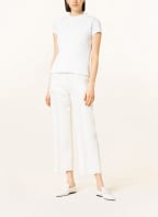 Max Mara Wide leg trousers DIGIONE in linen, Color: WHITE (Image 1)