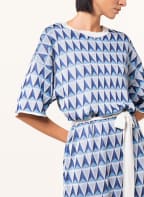 seidensticker Strickkleid , Farbe: WEISS/ BLAU (Bild 1)