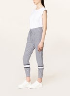 SEDUCTIVE Hose PRUNA im Jogging-Stil, Farbe: WEISS/ DUNKELBLAU (Bild 1)
