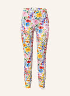 SEDUCTIVE Leggings SABRINA, Farbe: CREME/ ROT/ HELLBLAU (Bild 1)