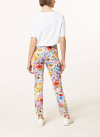 SEDUCTIVE Leggings SABRINA, Farbe: CREME/ ROT/ HELLBLAU (Bild 1)