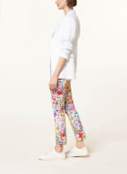 SEDUCTIVE Leggings SABRINA, Farbe: CREME/ ROT/ HELLBLAU (Bild 1)