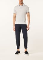 JOOP! Strick-Poloshirt mit Leinen, Farbe: HELLGRAU (Bild 1)