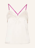 rag & bone Top JACI with silk, Color: CREAM/ PINK (Image 1)