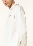 FRED PERRY Poloshirt im Materialmix, Farbe: ECRU (Bild 1)